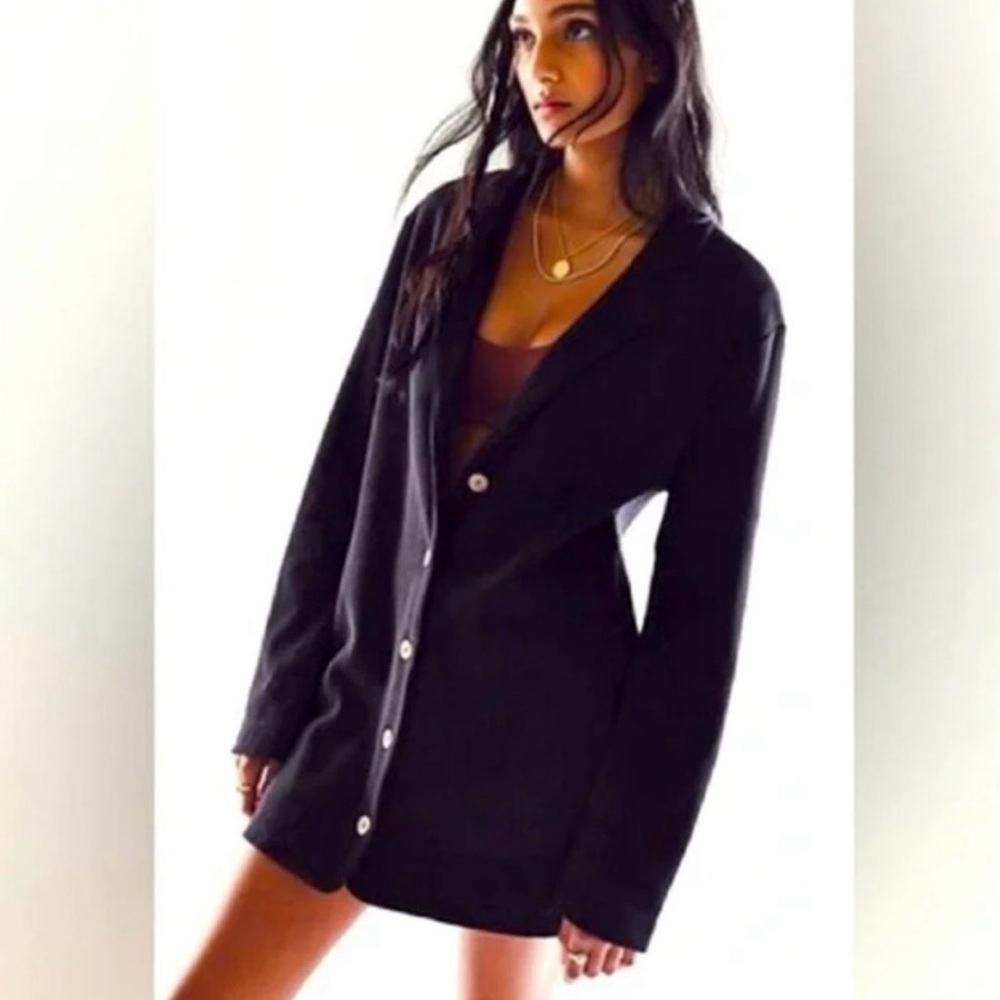 Free People Beach Lizzie Romper in Black Size XS